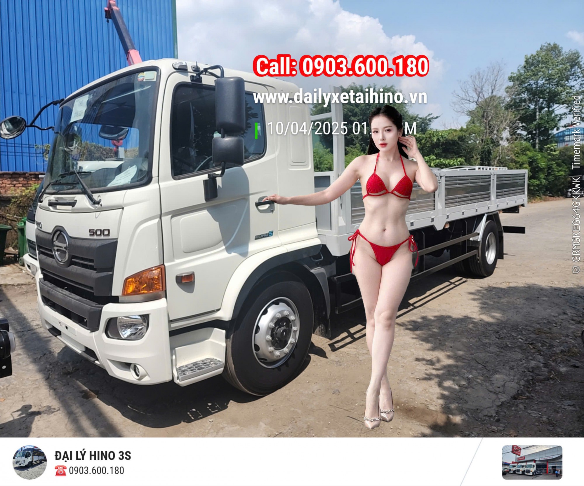 Hino 500 Thùng Lửng FG8JP8A 